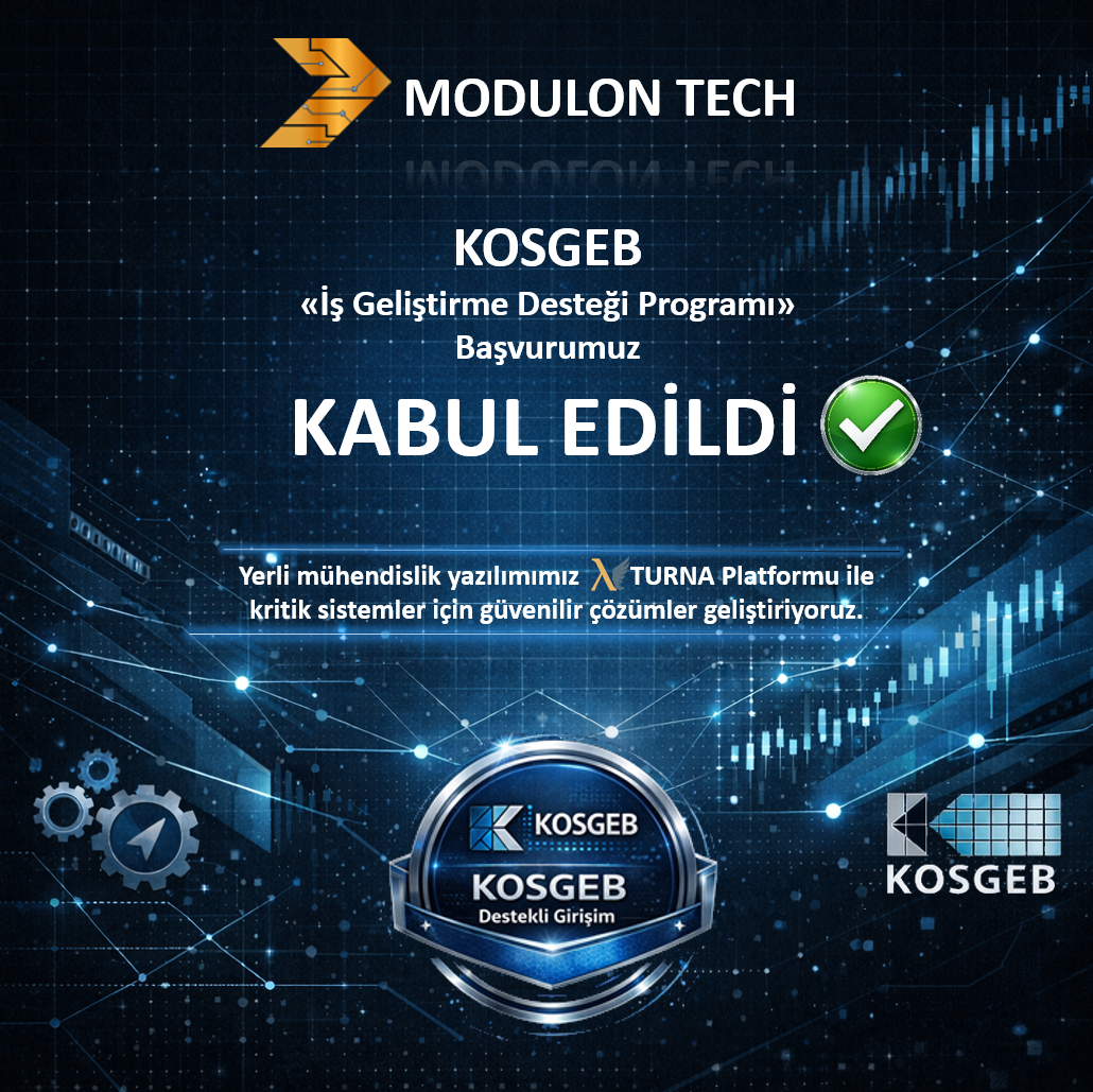KOSGEB İş Geliştirme Desteği Programı Başvurumuz Kabul Edildi.